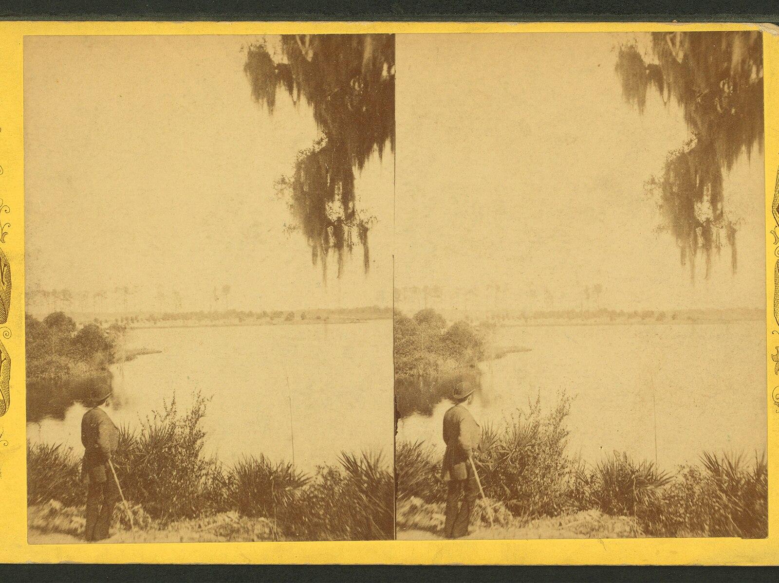 Lake Wilcox, Orlando, Florida, from Robert N. Dennis collection of stereoscopic views 2